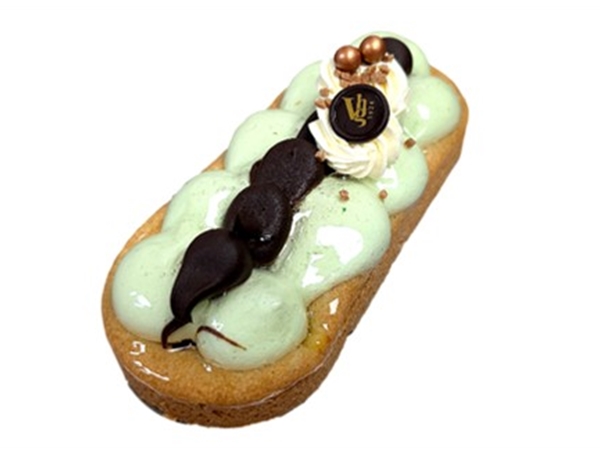 Pistache bosbes slof